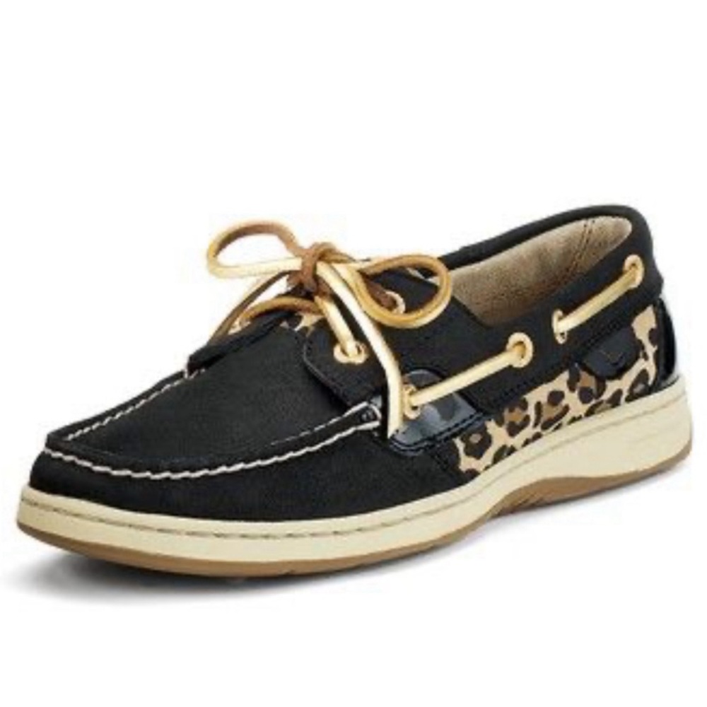 SPERRY: TASSELFISH BLACK/ LEOPARD